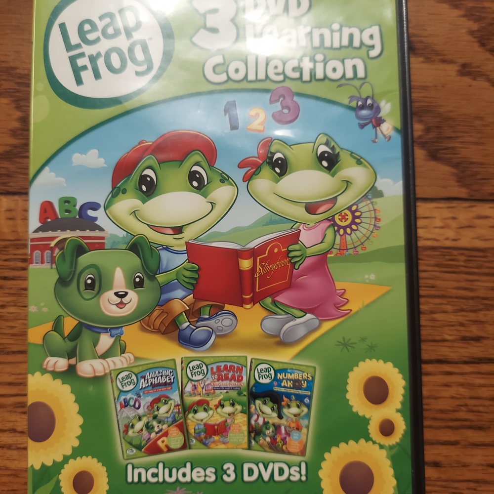 LeapFrog 3-DVD Learning Collection - Green